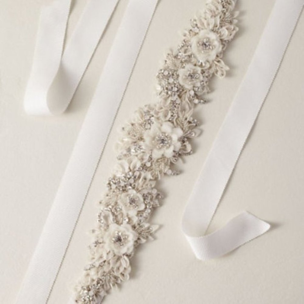 BHLDN Victorina Wedding Bridal Sash / Belt